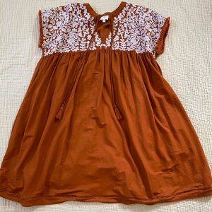 J. Marie Burnt Orange Game day dress
